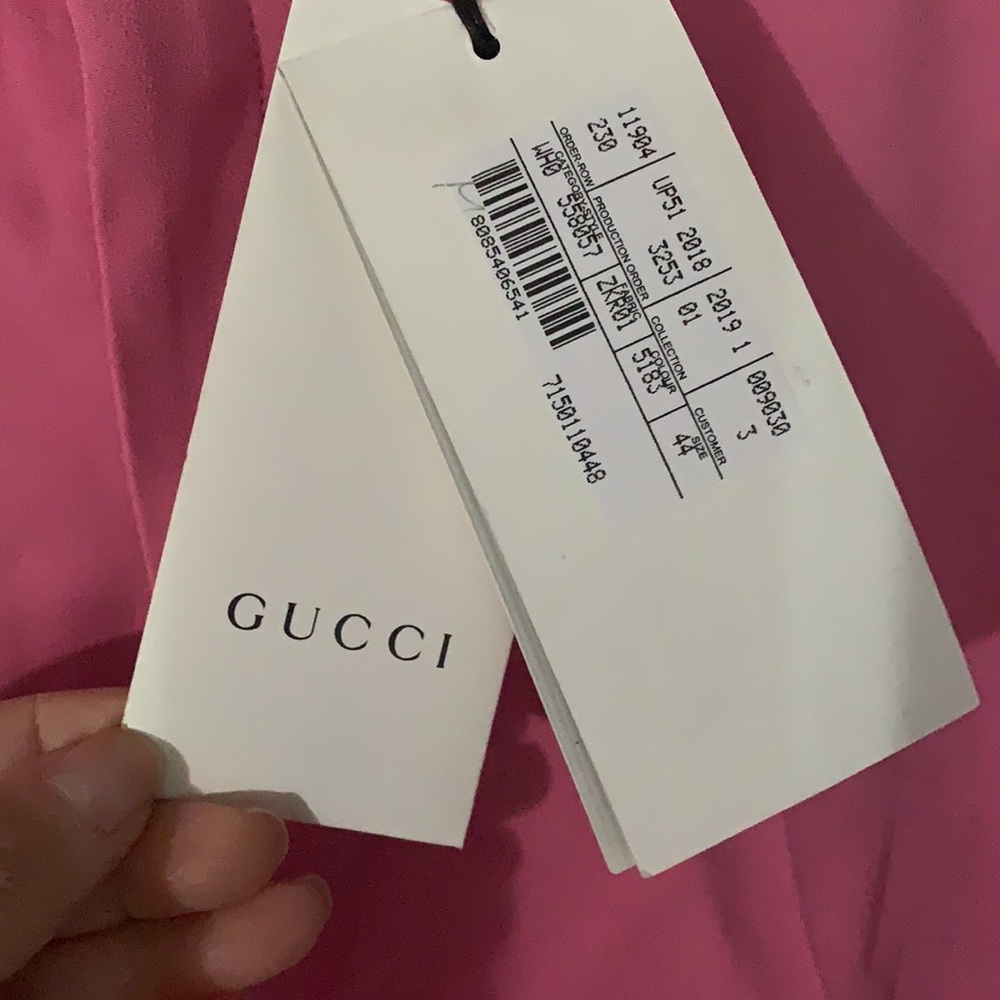 NWT Gucci viscose slacks in size 44. - Picture 10 of 11